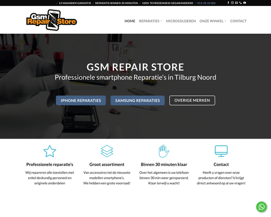 GSM Repair Store Logo