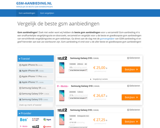 GSM Aanbieding Logo