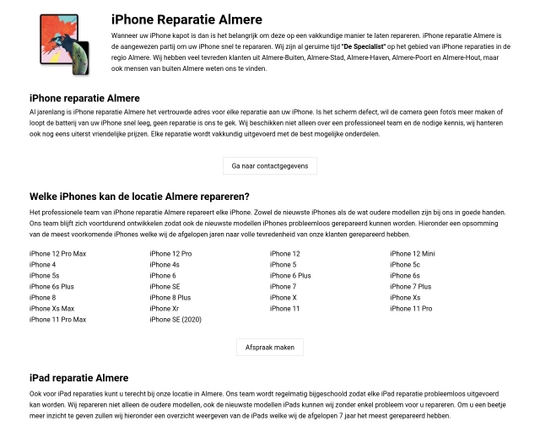 iPhone Reparaties Almere Logo