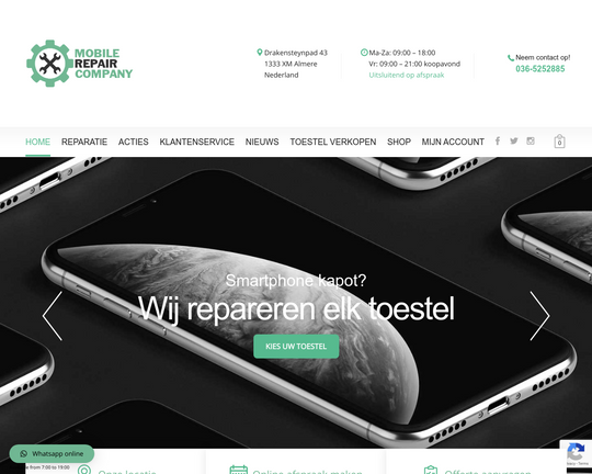 Mobile Repair Company Logo