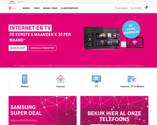 T-Mobile.nl Logo