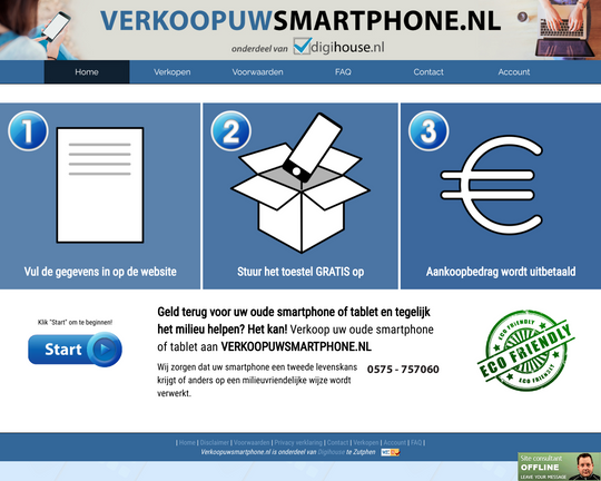 Verkoopuwsmartphone.nl Logo