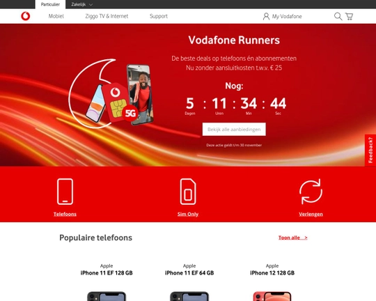 Vodafone.nl Logo